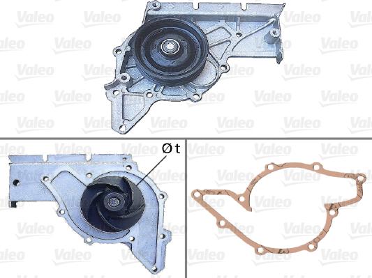 Valeo 506781 - Water Pump onlydrive.pro