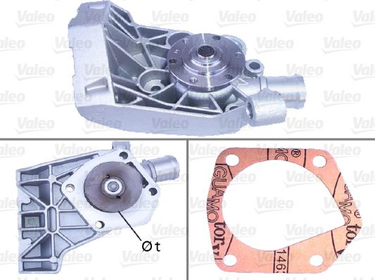 Valeo 506730 - Vesipumppu onlydrive.pro