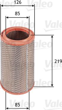 Valeo 585609 - Õhufilter onlydrive.pro