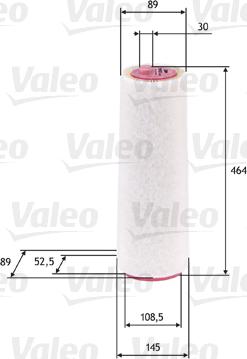 Valeo 585625 - Air Filter, engine onlydrive.pro