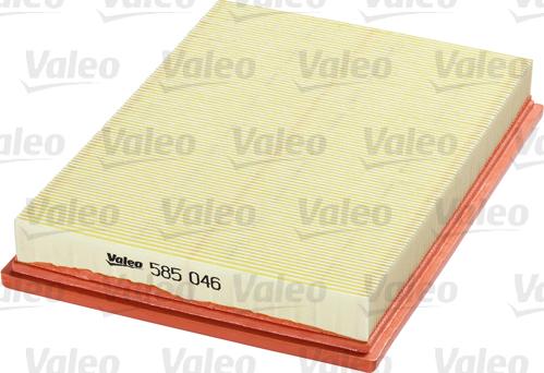 Valeo 585046 - Air Filter, engine onlydrive.pro