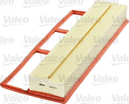 Valeo 585075 - Air Filter, engine onlydrive.pro