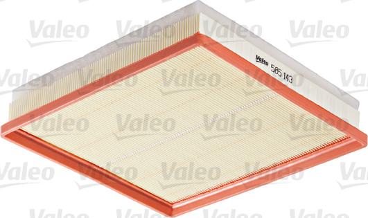 Valeo 585143 - Air Filter, engine onlydrive.pro