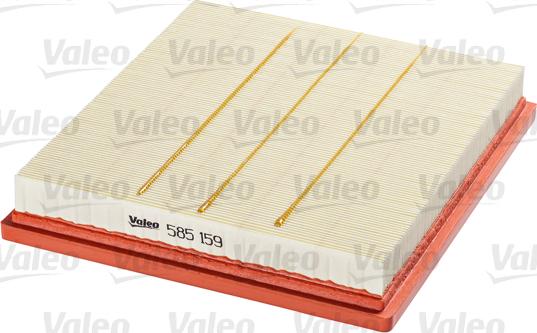 Valeo 585159 - Air Filter, engine onlydrive.pro