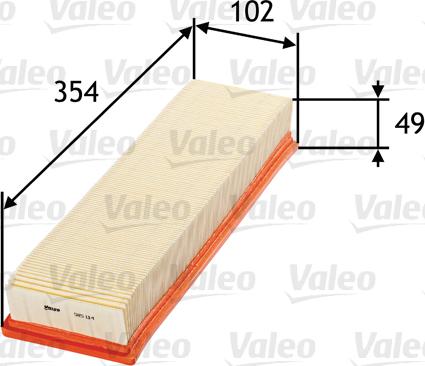 Valeo 585114 - Oro filtras onlydrive.pro