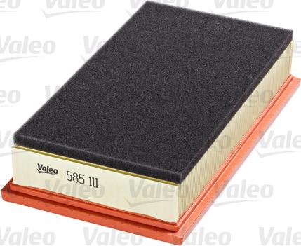 Valeo 585111 - Air Filter, engine onlydrive.pro