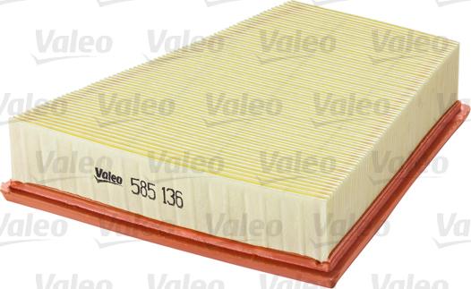 Valeo 585136 - Air Filter, engine onlydrive.pro