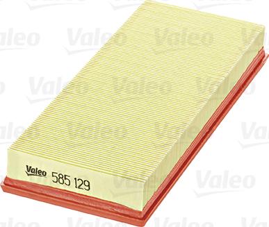 Valeo 585129 - Air Filter, engine onlydrive.pro
