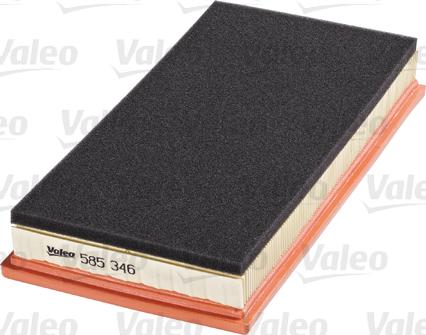 Valeo 585346 - Air Filter, engine onlydrive.pro