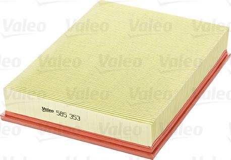 Valeo 585353 - Air Filter, engine onlydrive.pro