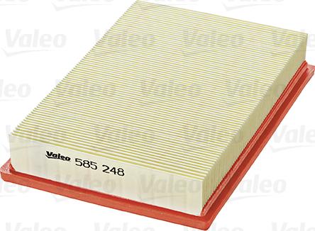 Valeo 585248 - Air Filter, engine onlydrive.pro