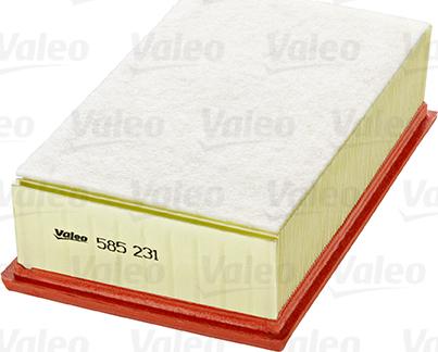 Valeo 585231 - Air Filter, engine onlydrive.pro