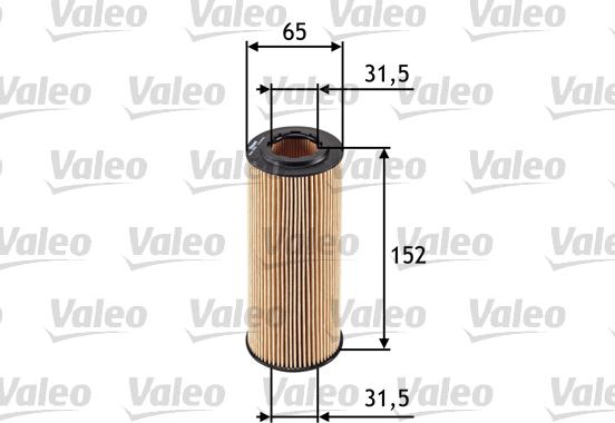 Valeo 586545 - Eļļas filtrs onlydrive.pro