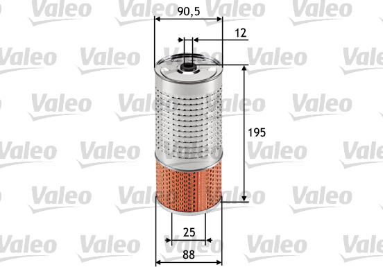 Valeo 586546 - Oil Filter onlydrive.pro