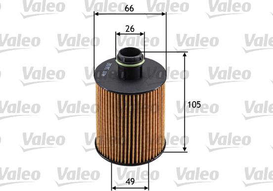 Valeo 586562 - Oil Filter onlydrive.pro