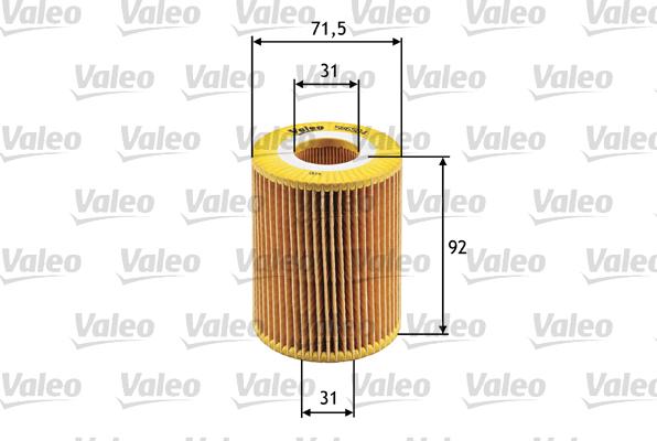 Valeo 586504 - Alyvos filtras onlydrive.pro