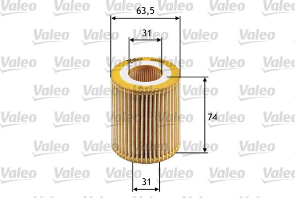 Valeo 586510 - Oil Filter onlydrive.pro