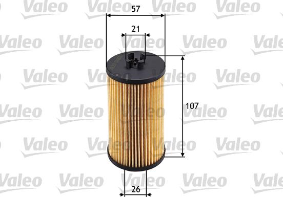 Valeo 586531 - Eļļas filtrs onlydrive.pro