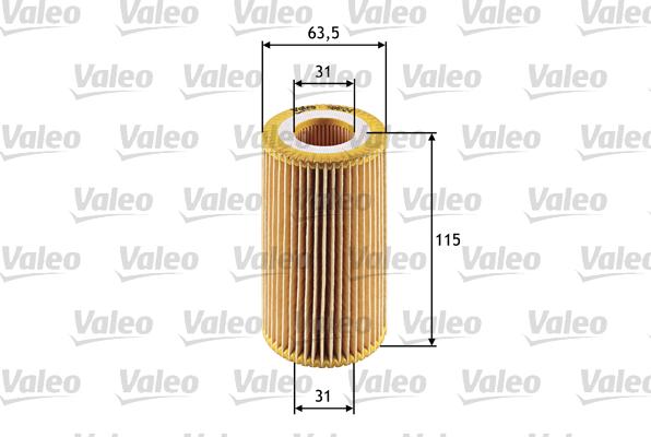 Valeo 586524 - Eļļas filtrs onlydrive.pro