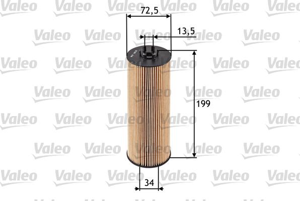 Valeo 586520 - Alyvos filtras onlydrive.pro