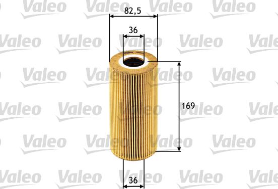 Valeo 586521 - Eļļas filtrs onlydrive.pro