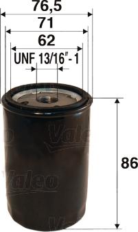 Valeo 586048 - Oil Filter onlydrive.pro