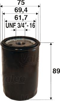 Valeo 586083 - Oil Filter onlydrive.pro