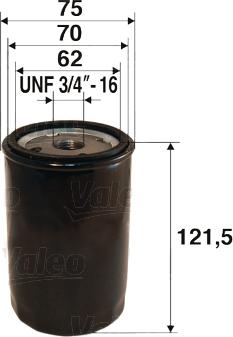 Valeo 586052 - Oil Filter onlydrive.pro