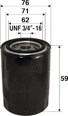 Valeo 586065 - Eļļas filtrs onlydrive.pro