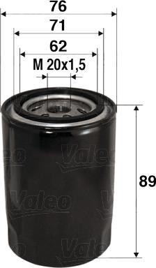 Valeo 586000 - Oil Filter onlydrive.pro