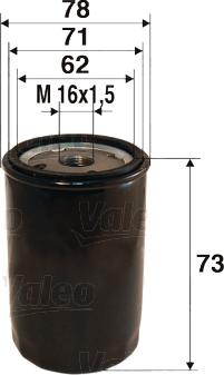 Valeo 586034 - Oil Filter onlydrive.pro