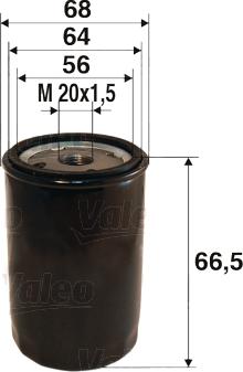 Valeo 586022 - Oil Filter onlydrive.pro