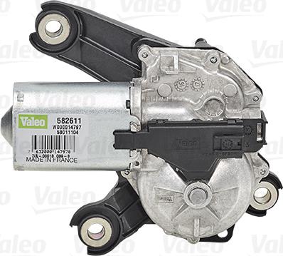 Valeo 582611 - Wiper Motor onlydrive.pro