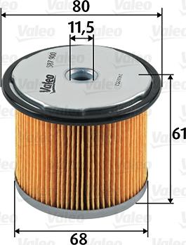 Valeo 587900 - Fuel filter onlydrive.pro