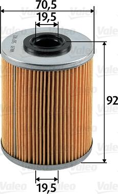 Valeo 587902 - Fuel filter onlydrive.pro