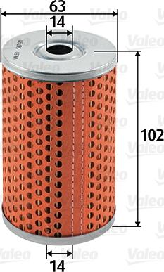 Valeo 587911 - Fuel filter onlydrive.pro