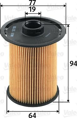 Valeo 587918 - Oil Filter onlydrive.pro