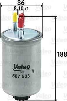 Valeo 587503 - Oil Filter onlydrive.pro