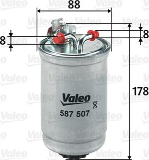 Valeo 587507 - Oil Filter onlydrive.pro