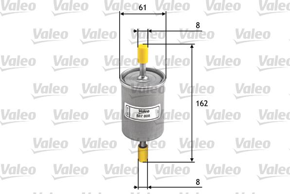 Valeo 587008 - Oil Filter onlydrive.pro