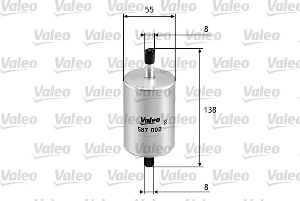 Valeo 587002 - Oil Filter onlydrive.pro