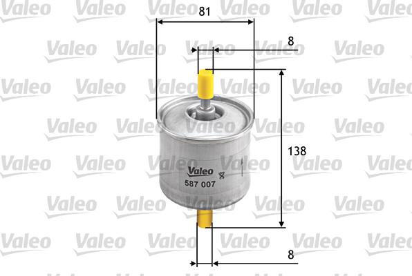 Valeo 587007 - Õlifilter onlydrive.pro