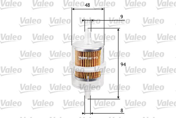 Valeo 587013 - Alyvos filtras onlydrive.pro