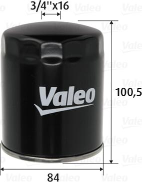 Valeo 587756 - Fuel filter onlydrive.pro