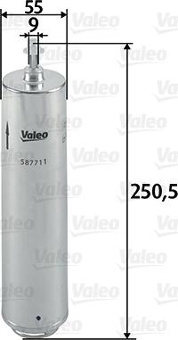 Valeo 587711 - Oil Filter onlydrive.pro