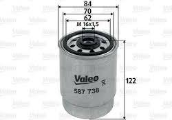 Valeo 587738 - Kütusefilter onlydrive.pro