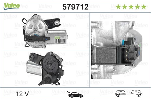 Valeo 579712 - Wiper Motor onlydrive.pro