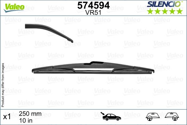 Valeo 574594 - Wiper Blade onlydrive.pro