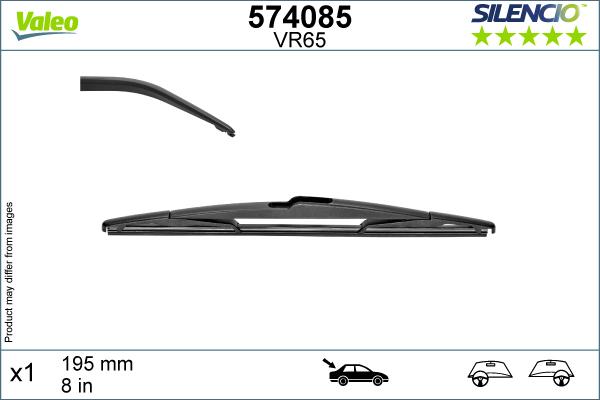 Valeo 574085 - Wiper Blade onlydrive.pro