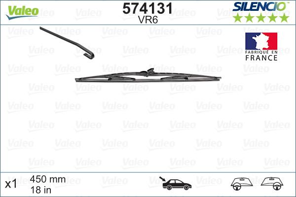 Valeo 574131 - Wiper Blade onlydrive.pro